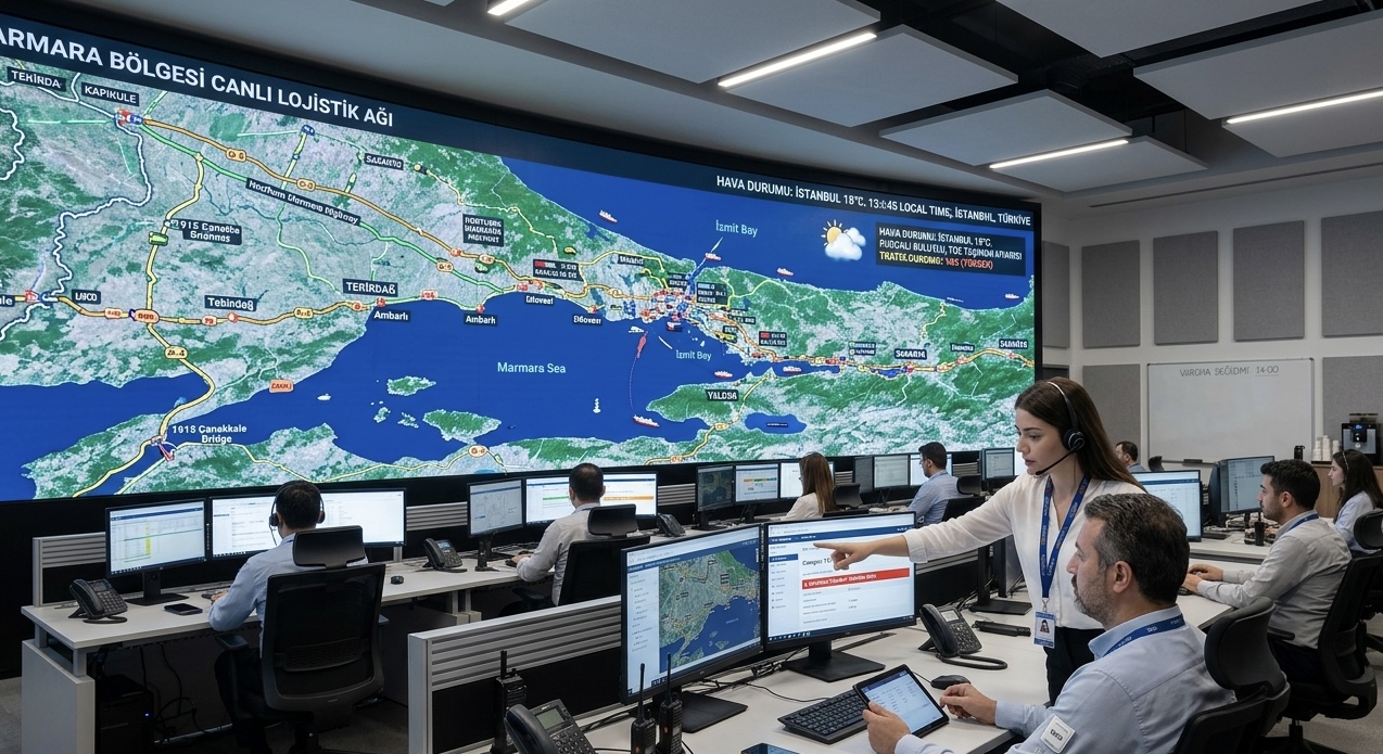 Canlı Operasyon & Tesis Haritası